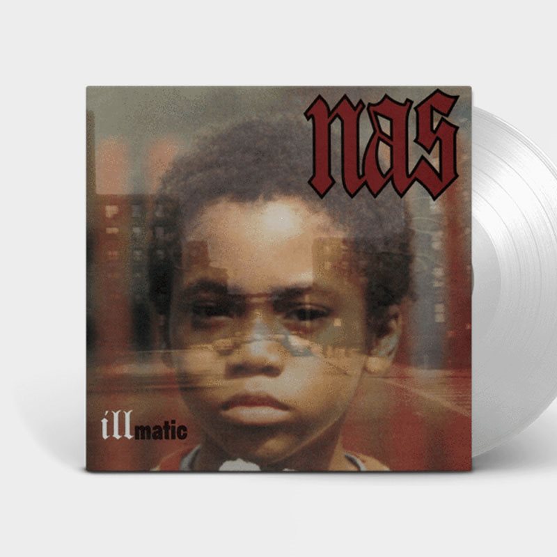 Nas Illmatic Limited Edition Clear Vinyl LP (3A0862)