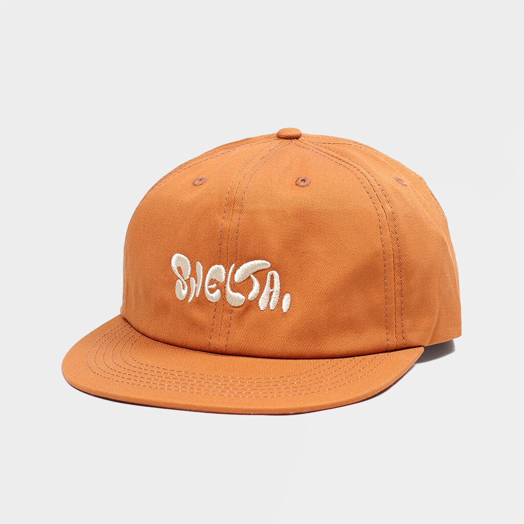Shelta - Shelta Weirdo Logo Unstructured Cap Rust (SHWE-RUS)