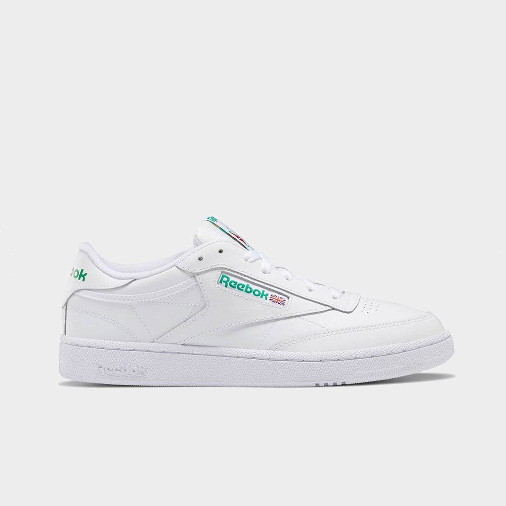 Reebok Womens Club C 85 White/Green (100033933)