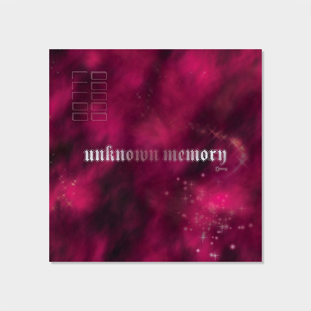 Yung Lean Unknown Memory Clear Pink Coloured LP Vinyl (2E1943)