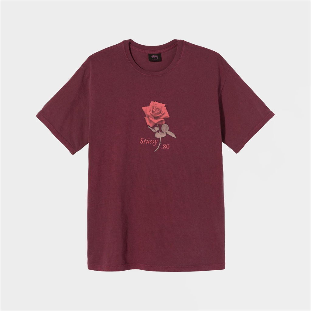 stussy rose tee