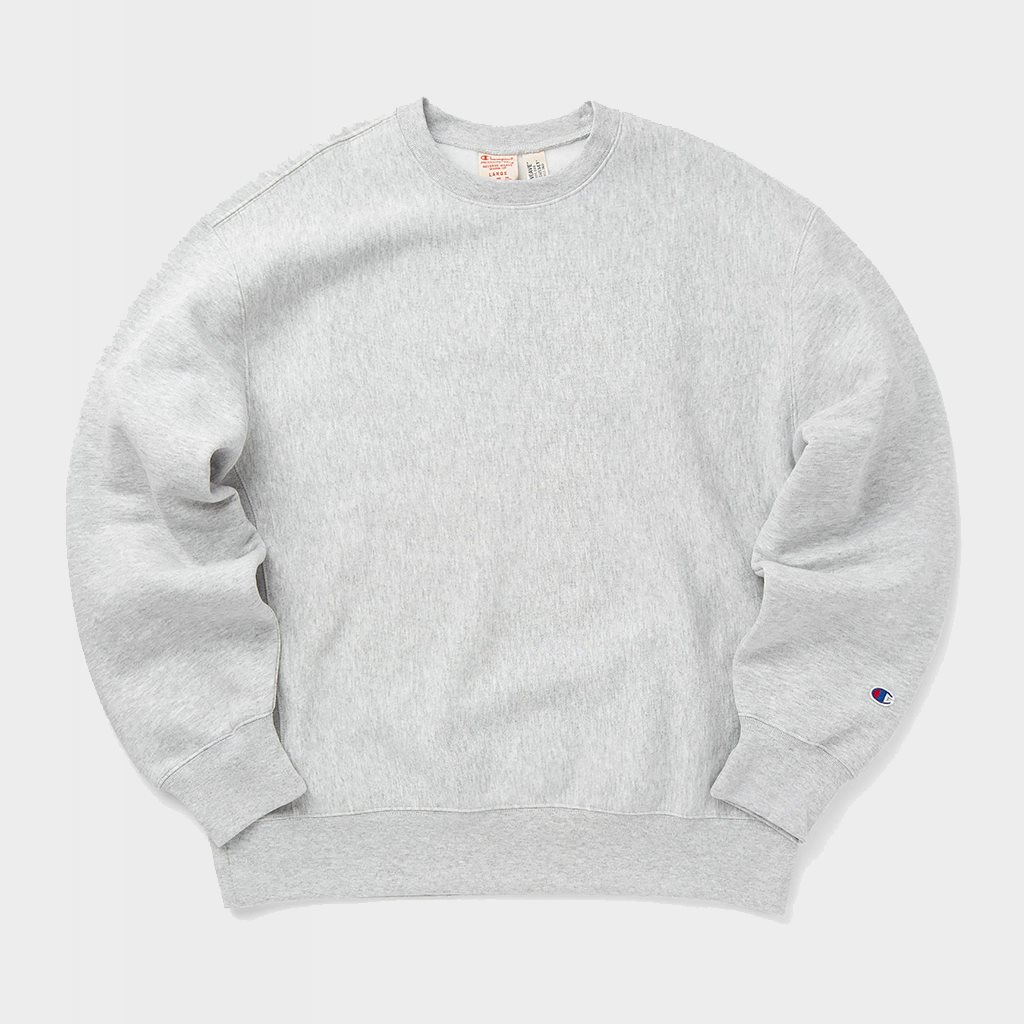 Champion Reverse Weave Crewneck Sweatshirt Grey (220071-LOXGM)