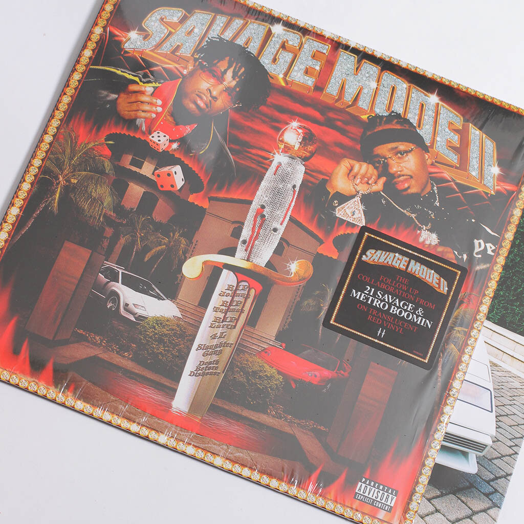 21 SAVAGE & METRO BOOMIN - SAVAGE MODE II LP / Sony UK 19439818631 - Vinyl