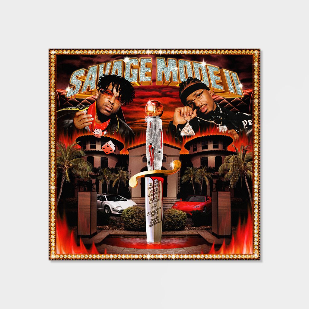 21 Savage & Metro Boomin Savage Mode II LP Vinyl (2A3113)