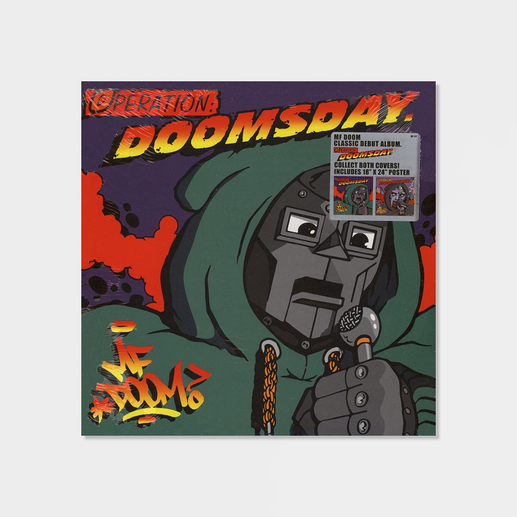 MF DOOM Operation Doomsday Fondle Em Cover + Poster 2-LP Vinyl (E83305-93)