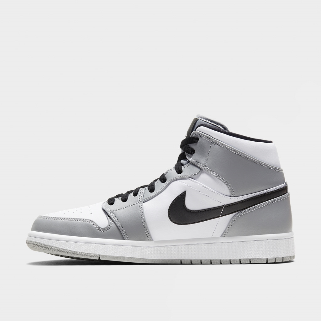 nike air jordan 1 retro mid smoke grey