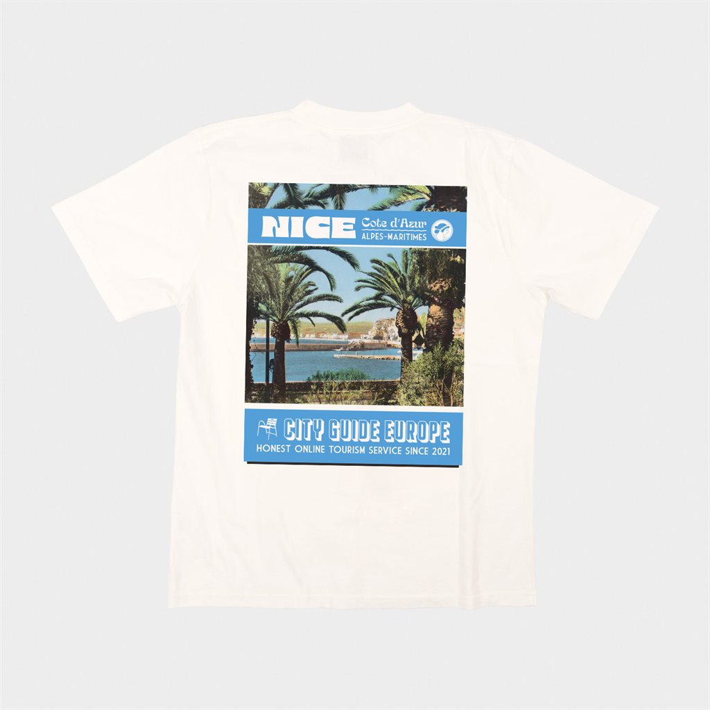 City Guide Europe Côte d'Azur Tee Off-White (CGE-COA-OWT)