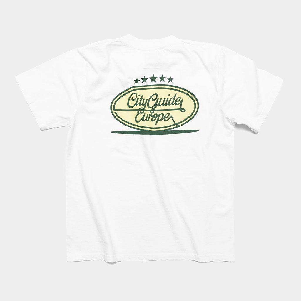 City Guide Europe Garda T-Shirt White (CGE-GAT-WHT)