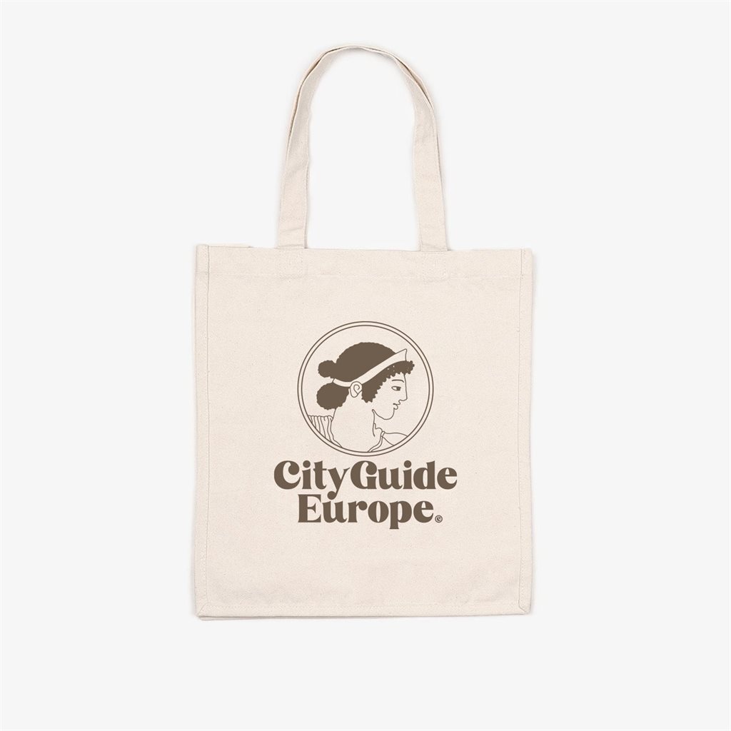 City Guide Europe Heroine Eco Tote Bag Natural (CGE-HET-NAT)