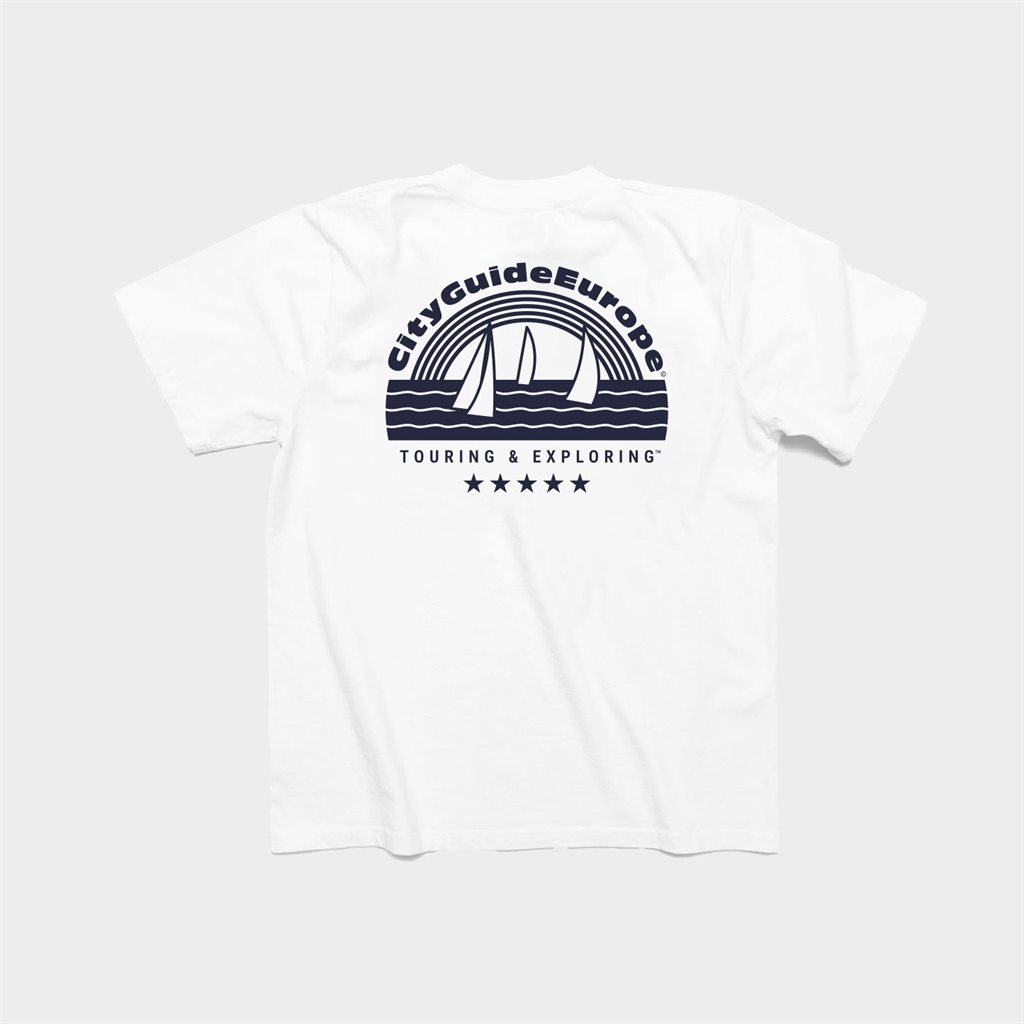 City Guide Europe La Vela Tee White (CGE-LAV-WHT)
