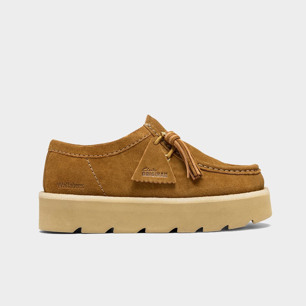 Clarks Originals Womens Meare Walla Bronze Suede (CL26328096)