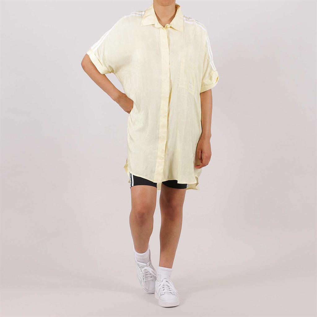 Adidas Originals Womens Satin Dress Yellow (FM2635)