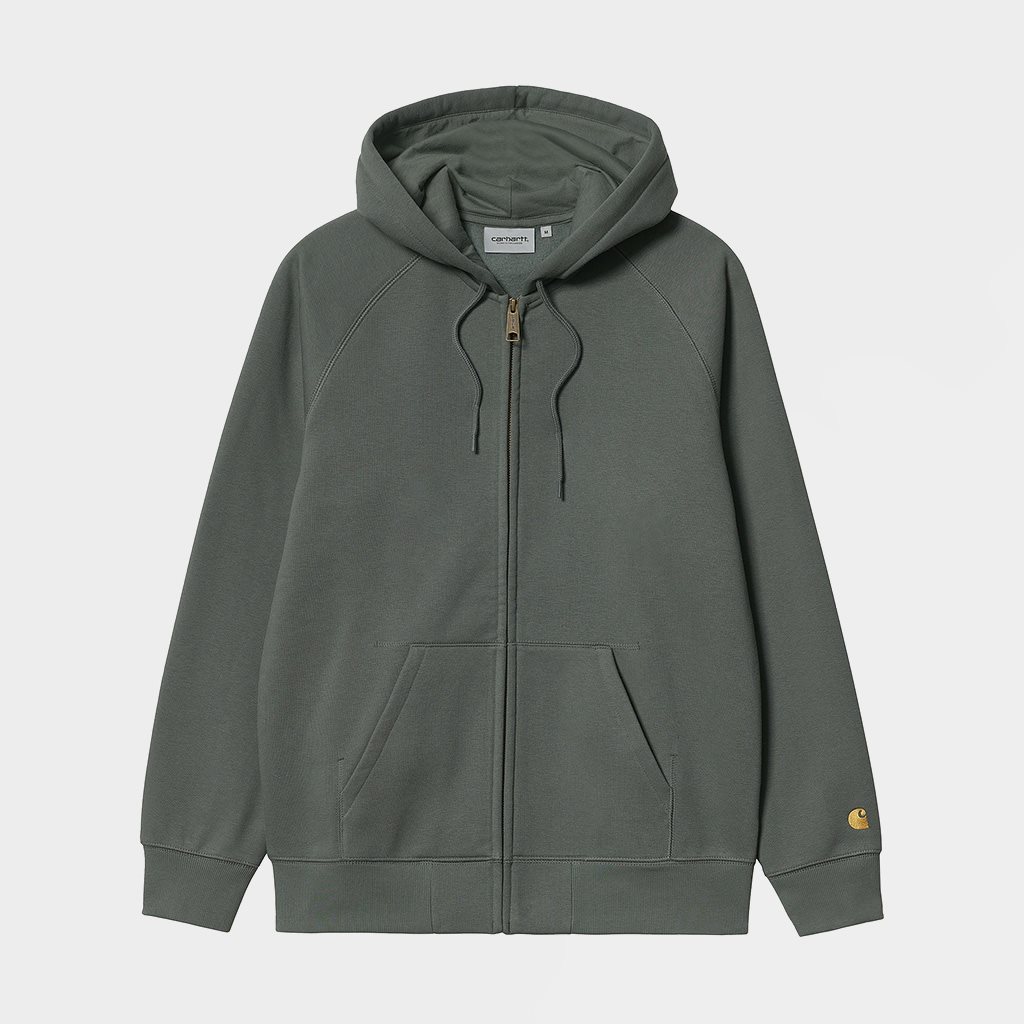 Carhartt WIP Hooded Chase Jacket Thyme (I026385-0SN)