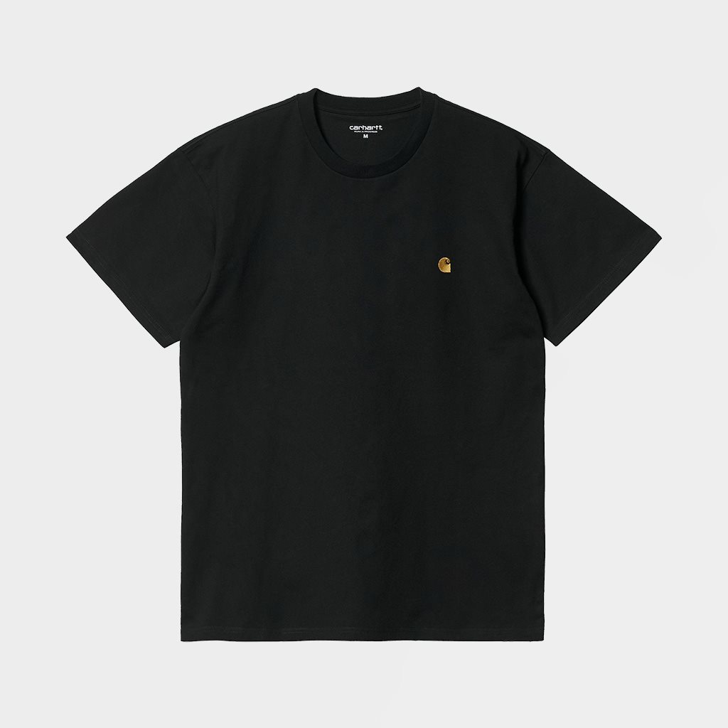 Carhartt WIP Chase S/S T-Shirt Black (I026391-89-90-03)