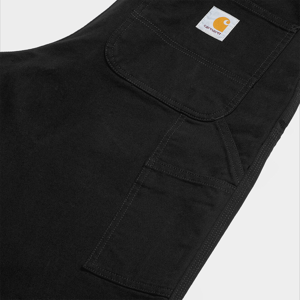 carhartt wip double knee pant black