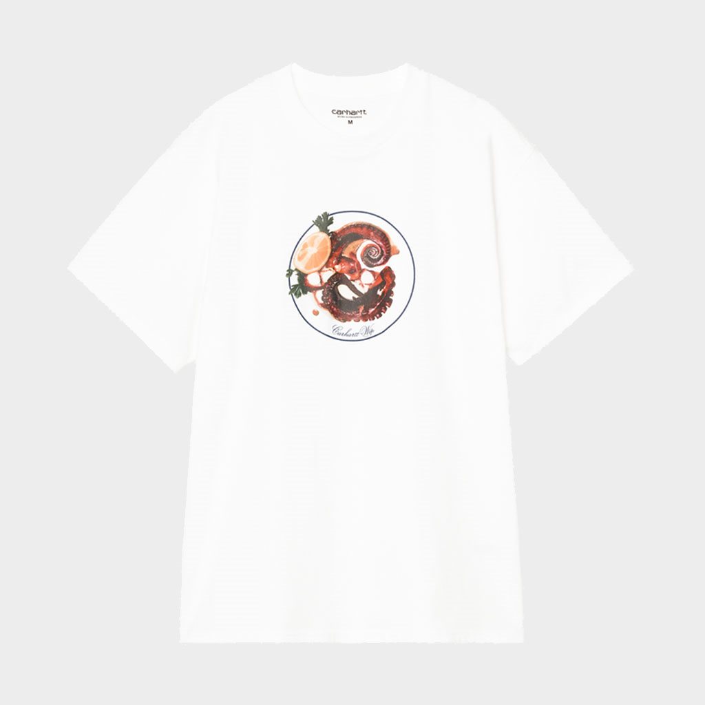 Carhartt WIP S/S Octopus T-Shirt White (I036217-02XX)
