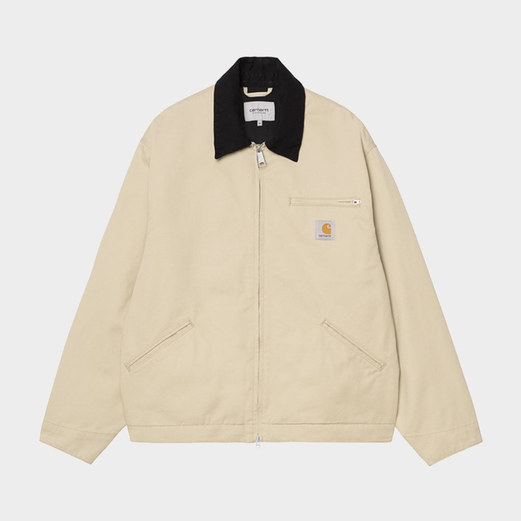 Carhartt WIP OG Detroit Jacket Moraga Twill Barchan/Black (I036489-3NH02)