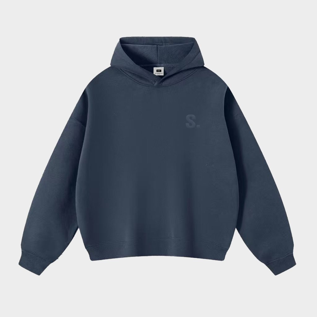 Shelta League S. Embroidered 350 Gram Hoodie Dark Navy (SHE-LSH-NAV)