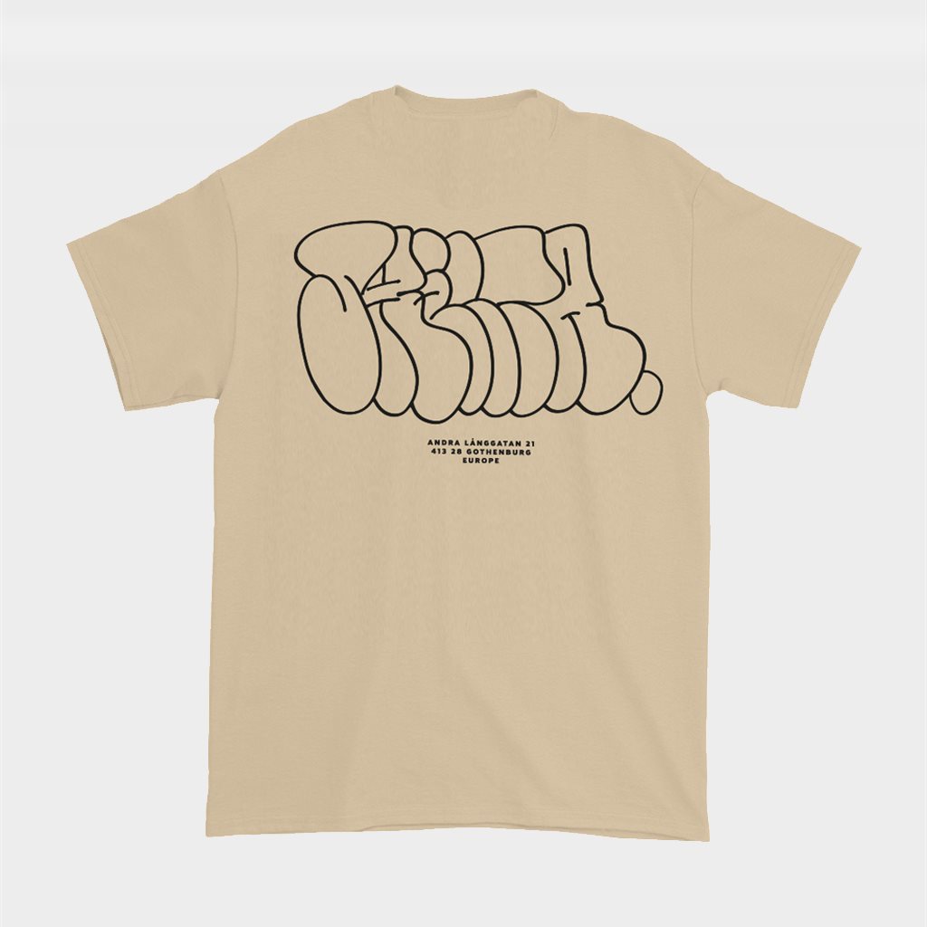 Shelta Throw Up Tee Sand (SHETUT-SAN)