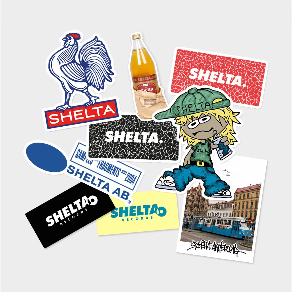Shelta 9 x Sticker Pack (SHST-STPA)