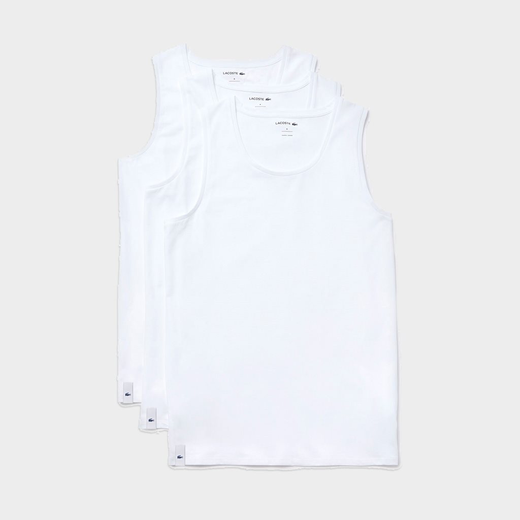 Lacoste 3-Pack Tank Top White (TH3441-00)