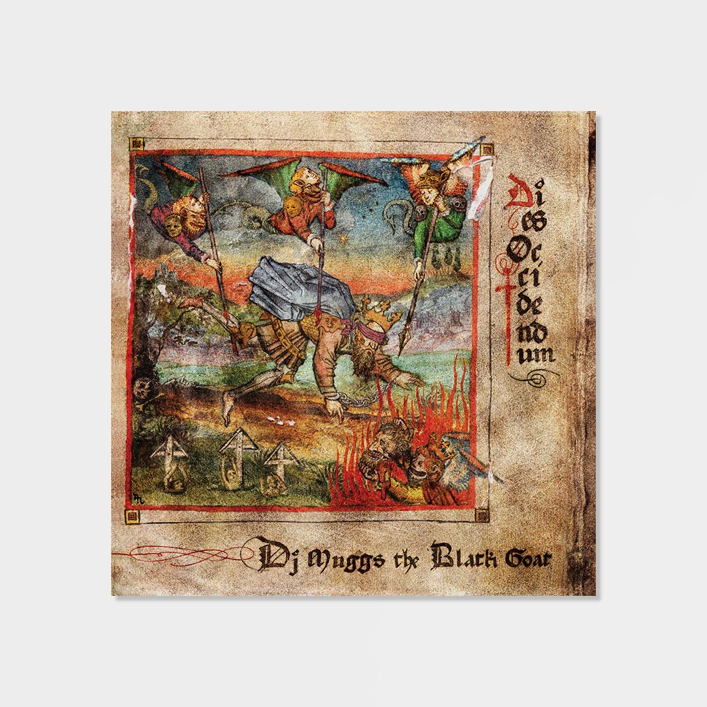 DJ Muggs The Black Goat Dies Occidendum LP Vinyl (3A9977)