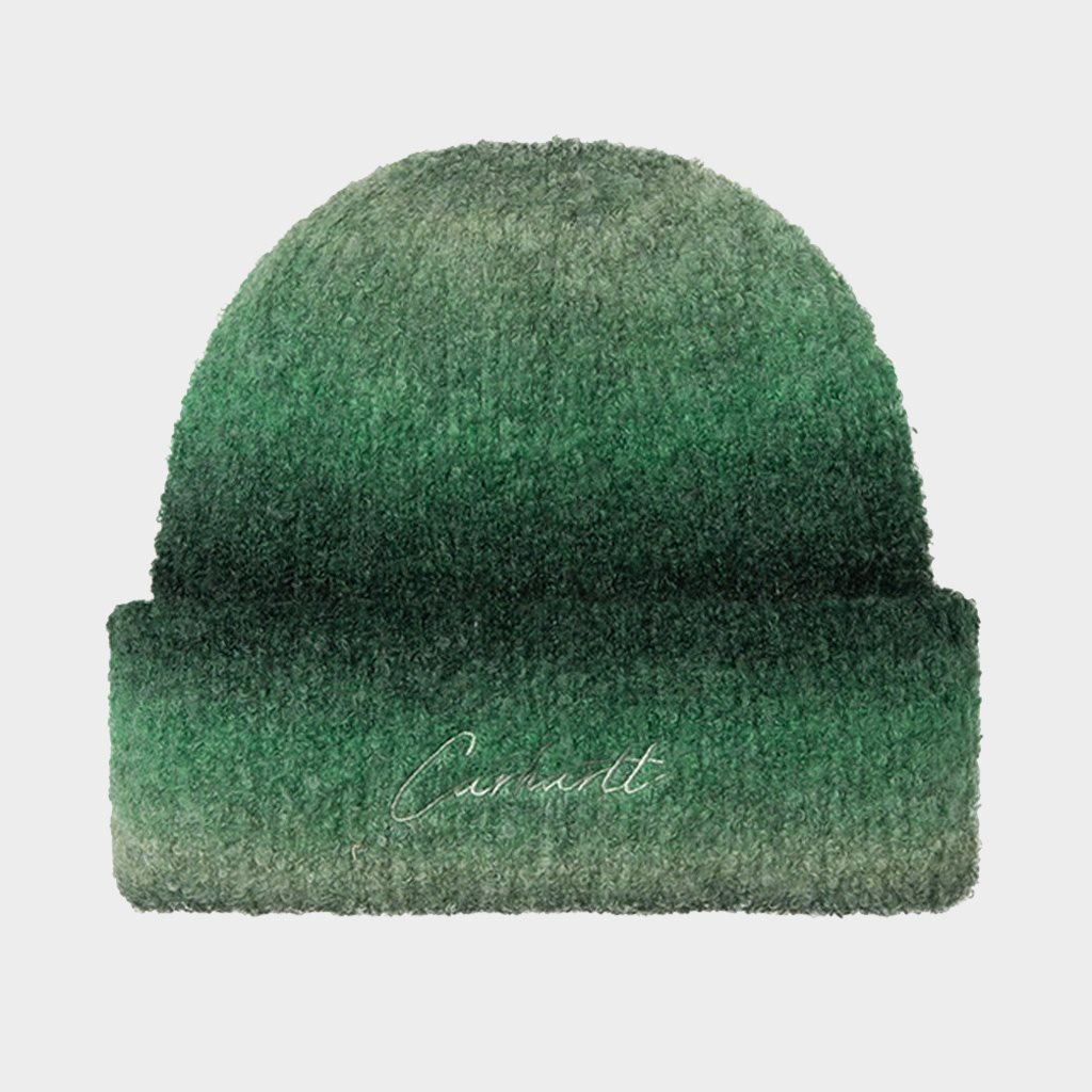 Carhartt WIP Tony Beanie Stripe Jacquard Dark Fir/Pale Olive (I035463-3DIXX)