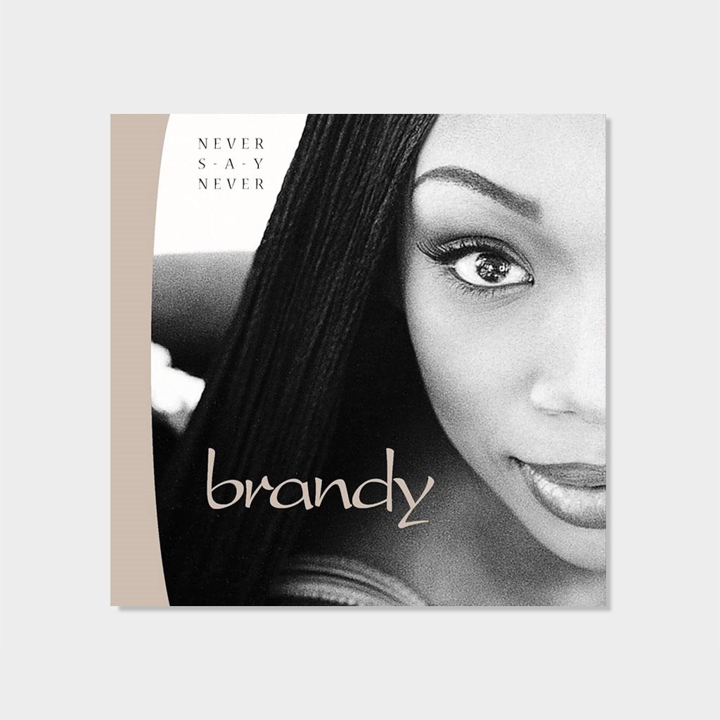 Brandy Never Say Never Transparent 2-LP (8D1552)