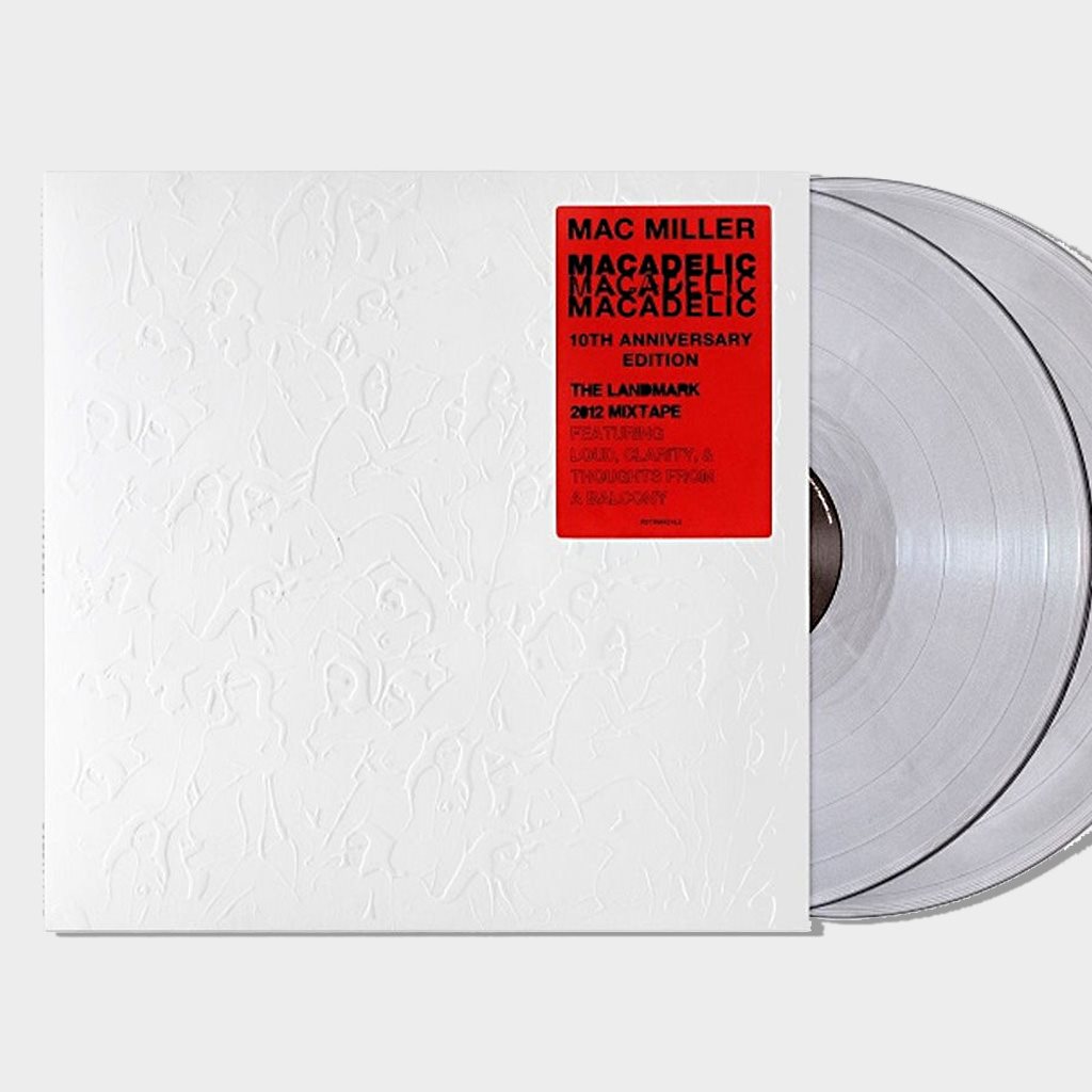 Mac Miller Macadelic Deluxe Silver 2-LP Vinyl (3D4301)